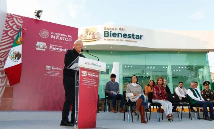 05.08.22 Versión estenográfica. Inauguración del Banco del Bienestar, desde Calpulalpan, Tlaxcala