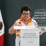 Raquel Sosa Elízaga, directora general del Organismo Coordinador de las Universidades para el Bienestar Benito Juárez García