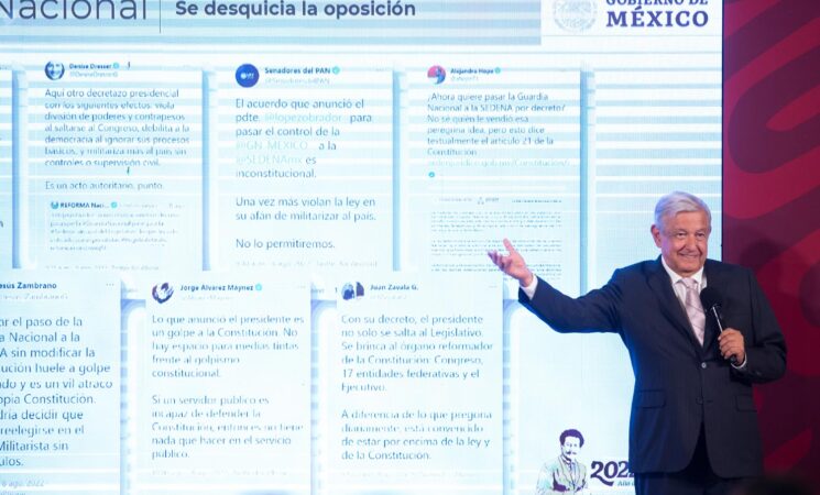 10.08.22 Versión estenográfica de la conferencia de prensa matutina del presidente Andrés Manuel López Obrador