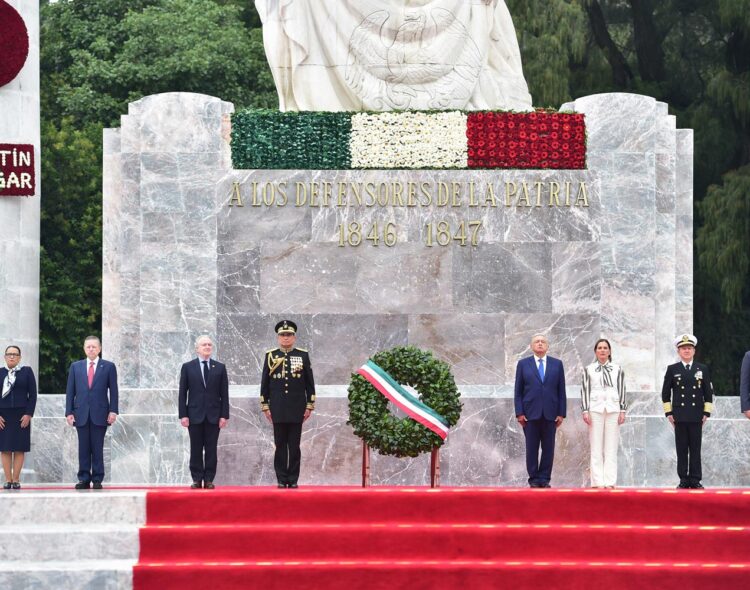 Presidente conmemora 175 Aniversario de la Gesta Heroica de los Niños Héroes de Chapultepec