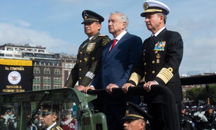 Fuerzas Armadas y Guardia Nacional garantizan seguridad con respeto a los derechos humanos: presidente