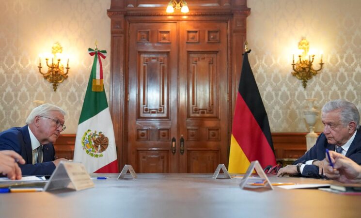 Presidentes de México y Alemania dialogan para fortalecer relación bilateral