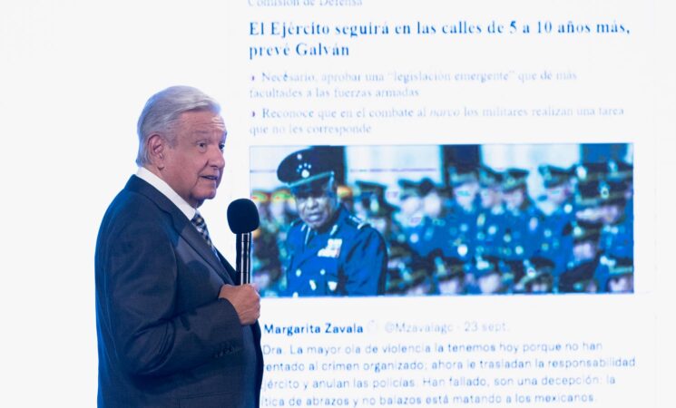 Gobierno federal llama a ciudadanía a evaluar presencia del Ejército en las calles y desempeño de Guardia Nacional