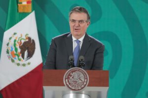 Marcelo Ebrard, secretario de Relaciones Exteriores