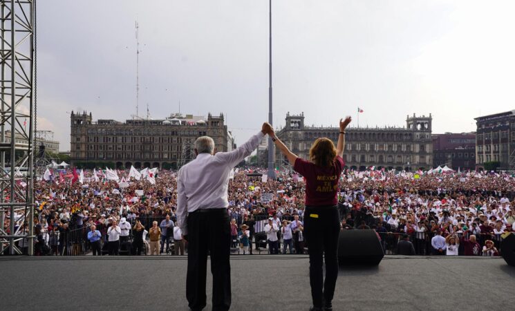 En México hay crecimiento económico y Programas para el Bienestar benefician al 85 por ciento del pueblo, afirma presidente