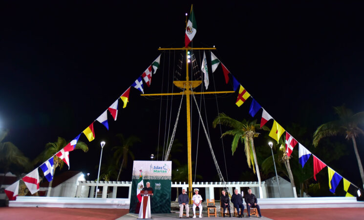 16.12.22 Inauguración del Centro Turístico Islas Marías en Isla María Madre, Nayarit