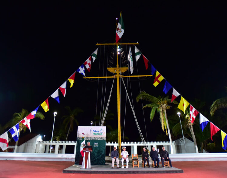 16.12.22 Inauguración del Centro Turístico Islas Marías en Isla María Madre, Nayarit