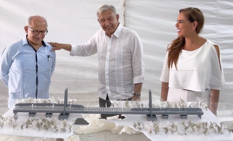 Puente atirantado Tulum-Cancún protegerá ambiente y sitios arqueológicos: presidente