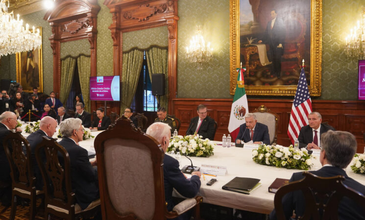 Palabras del presidente Andrés Manuel López Obrador en la reunión bilateral México-Estados Unidos