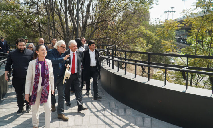 Presidente inaugura elemento del proyecto Chapultepec: Naturaleza y Cultura