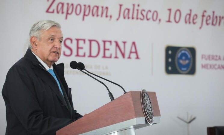 Palabras del presidente Andrés Manuel López Obrador en el Día de la Fuerza Aérea Mexicana, desde Zapopan, Jalisco