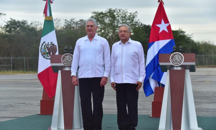 Fotogalería. Visita del presidente de Cuba a México