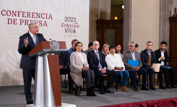 01.03.23 Versión estenográfica de la conferencia de prensa matutina del presidente Andrés Manuel López Obrador