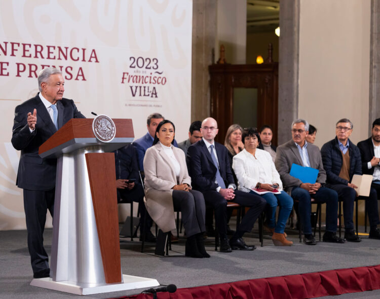 01.03.23 Versión estenográfica de la conferencia de prensa matutina del presidente Andrés Manuel López Obrador