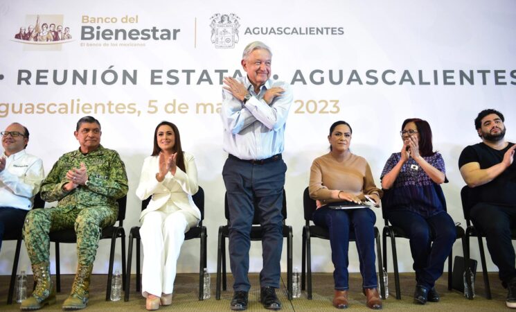 Reunión estatal del Banco del Bienestar en Aguascalientes