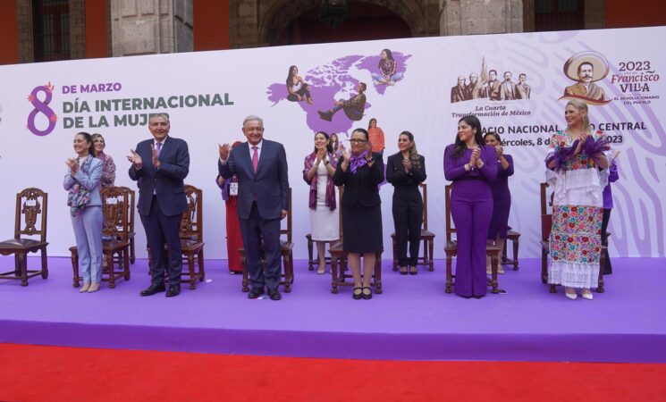 Palabras del presidente Andrés Manuel López Obrador en el Día Internacional de las Mujeres