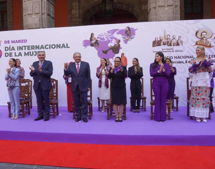 Palabras del presidente Andrés Manuel López Obrador en el Día Internacional de las Mujeres