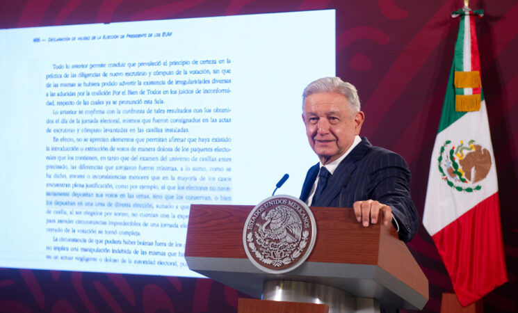 Países atenderán tráfico de drogas y control de armas a partir de cooperación, no del sometimiento, afirma presidente