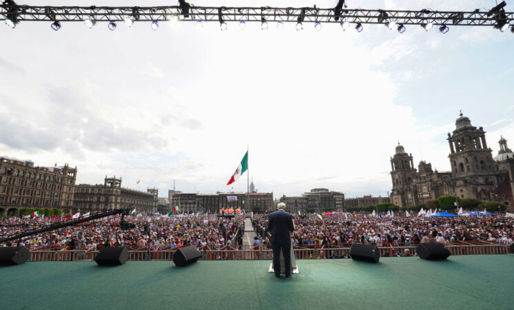 Fotogalería. 5 años del triunfo histórico democrático del pueblo de México