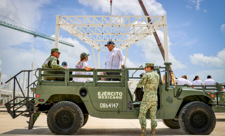 Presidente cumple 14 semanas de supervisión de obras del Tren Maya