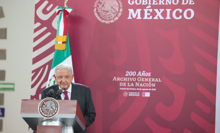 Discurso del presidente Andrés Manuel López Obrador en los 200 años del Archivo General de la Nación