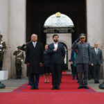 Ceremonia de bienvenida a Chile