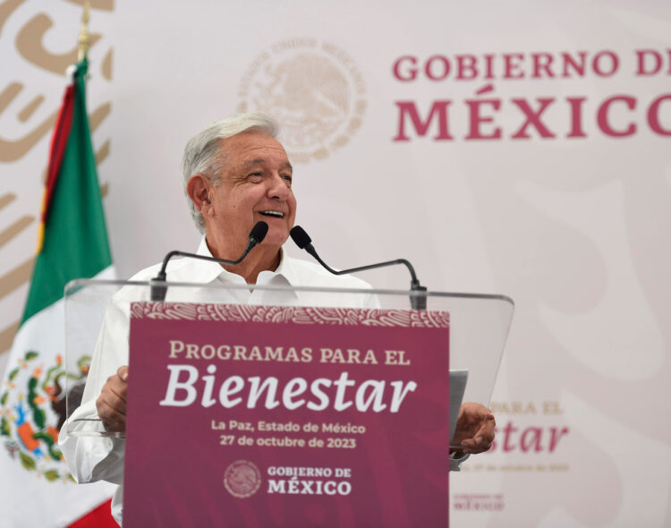 27.10.23 Versión estenográfica. Programas para el Bienestar, desde La Paz, Estado de México