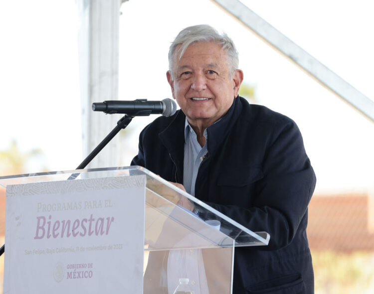 11.11.23 Versión estenográfica. Programas para el Bienestar, desde San Felipe, Baja California