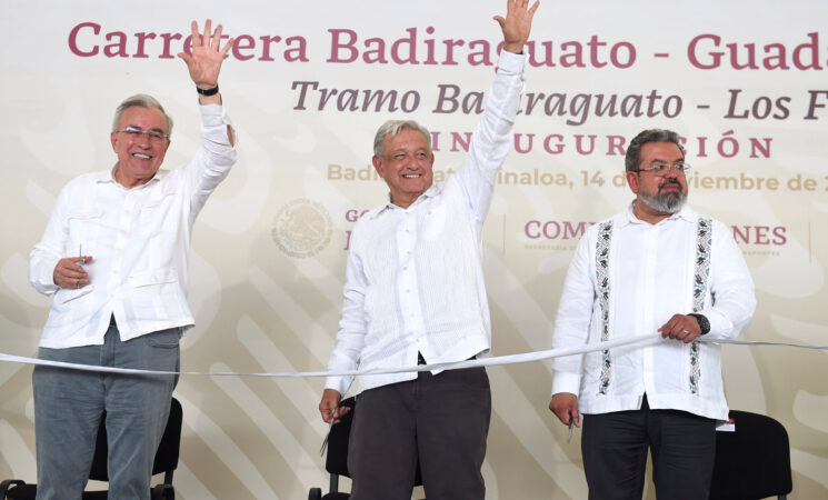 14.11.23 Versión estenográfica. Inauguración de la carretera Badiraguato - Guadalupe y Calvo, desde Sinaloa