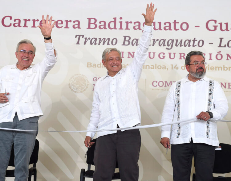 14.11.23 Versión estenográfica. Inauguración de la carretera Badiraguato - Guadalupe y Calvo, desde Sinaloa