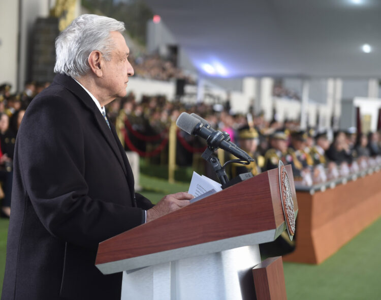 Discurso del presidente Andrés Manuel López Obrador en la Clausura de los festejos del Bicentenario del Heroico Colegio Militar