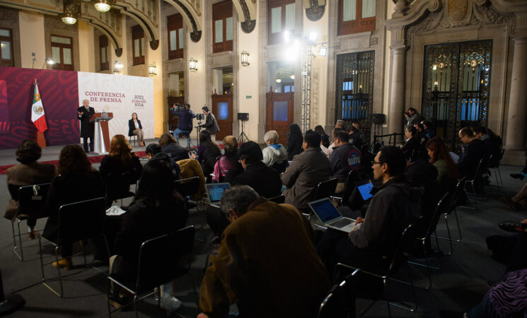 08.12.23 Versión estenográfica de la conferencia de prensa matutina del presidente Andrés Manuel López Obrador