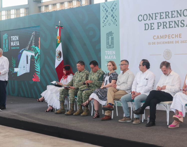 15.12.23 Versión estenográfica de la conferencia de prensa matutina e inauguración del Tren Maya, tramo Campeche-Cancún