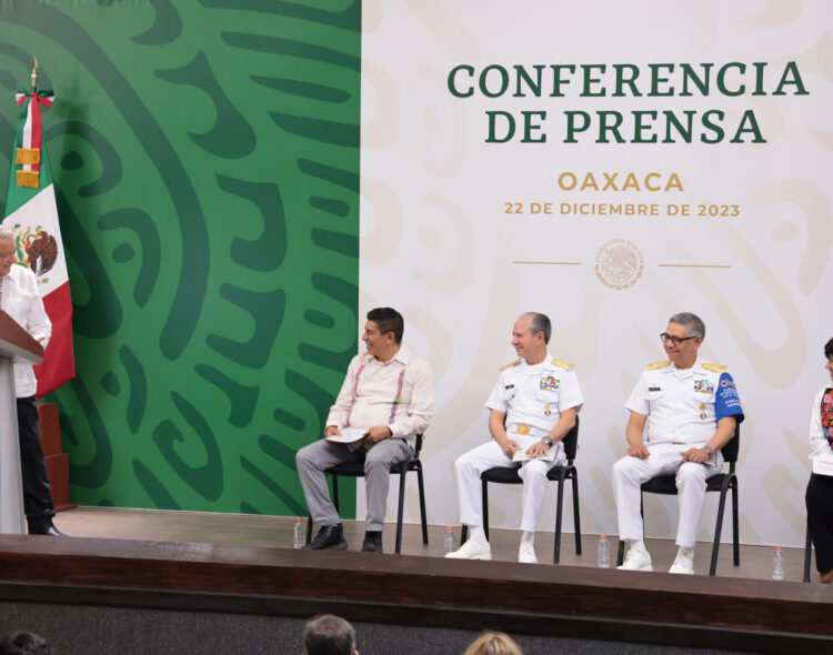 22.12.23 Versión estenográfica de la conferencia de prensa matutina del presidente Andrés Manuel López Obrador, desde Oaxaca