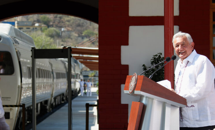 22.12.23 Versión estenográfica. Inauguración del Tren de Pasajeros del Istmo, Línea Z, desde Salina Cruz, Oaxac