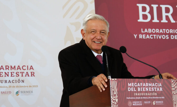 Presidente inaugura Megafarmacia para el Bienestar en Estado de México; “logramos este propósito”, destaca