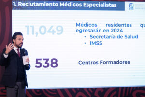 Zoé Robledo, director del IMSS