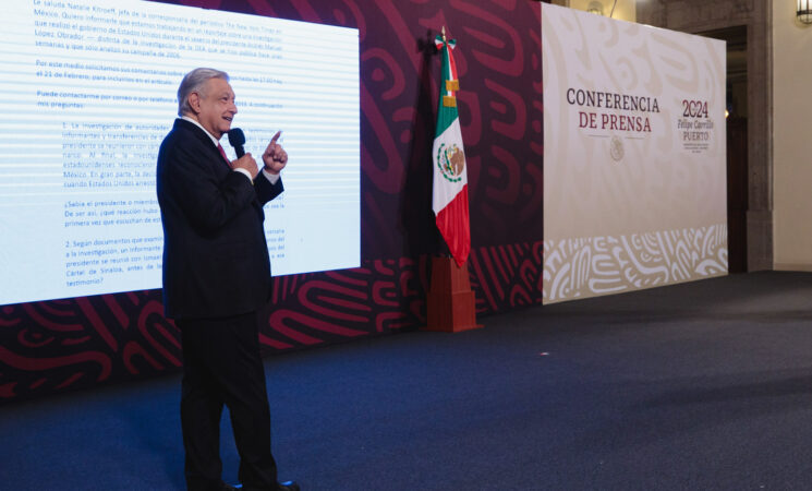 22.02.24 Versión estenográfica de la conferencia de prensa matutina del presidente Andrés Manuel López Obrador