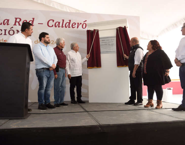 23.02.24 Versión estenográfica. Inauguración del Acueducto El Salto - La Red - Calderón, desde Jalisco