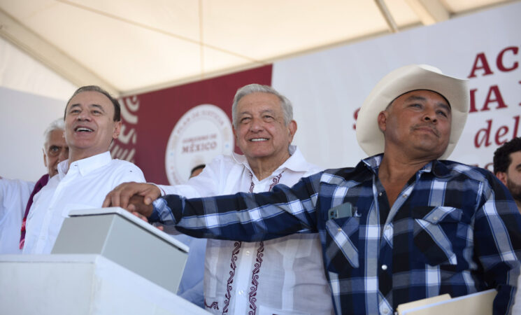 Presidente inaugura Acueducto Yaqui en beneficio de 50 comunidades de Sonora