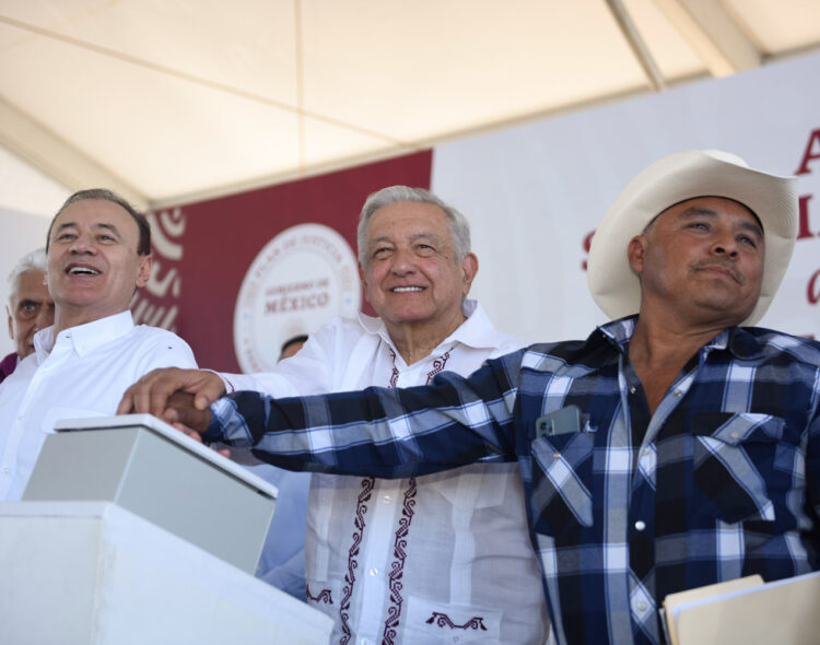 Presidente inaugura Acueducto Yaqui en beneficio de 50 comunidades de Sonora