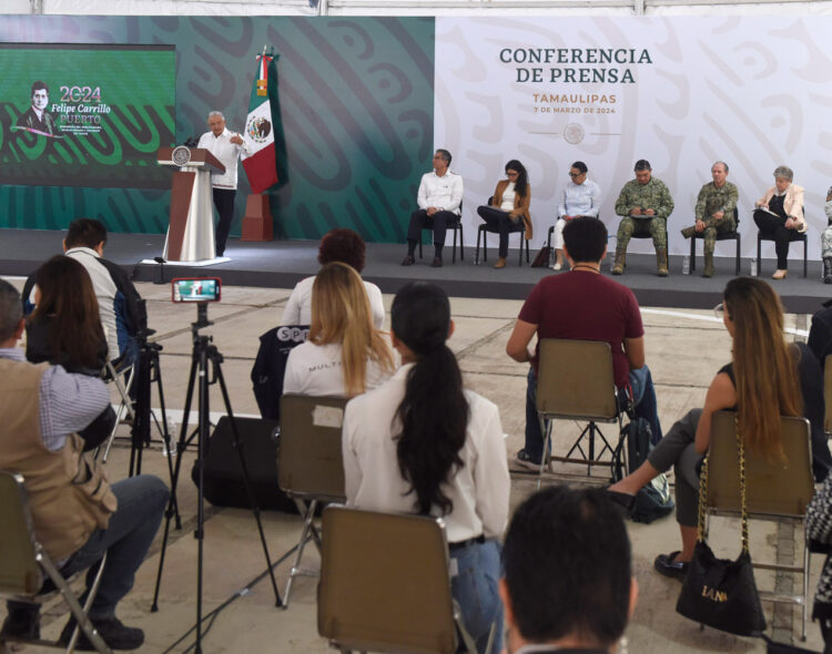 07.03.24 Versión estenográfica de la conferencia de prensa matutina del presidente Andrés Manuel López Obrador