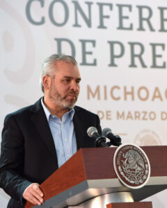 Alfredo Ramírez Bedolla, gobernador de Michoacán