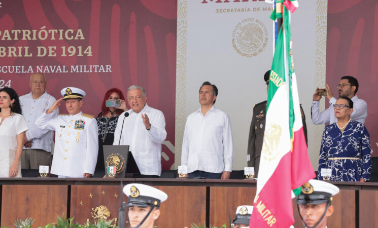 21.04.24 Versión estenográfica. 110 Aniversario de la Defensa del Puerto de Veracruz