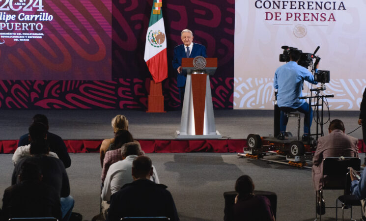 Presidente lamenta muerte del francomexicano Orión Hernández, retenido en Gaza