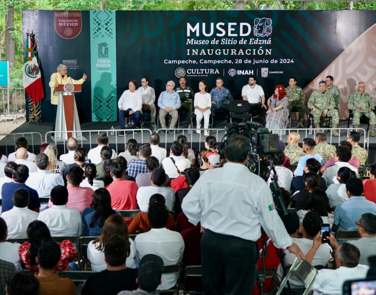 28.96.24 Versión estenográfica. Inauguración del Museo de Sitio de Edzná, desde Campeche