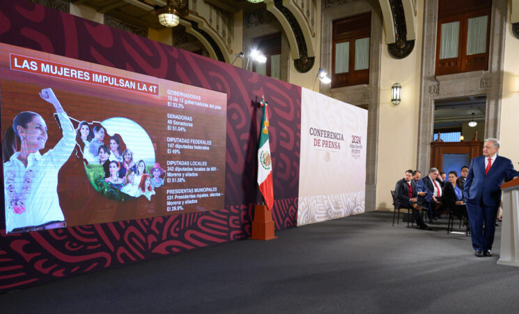 01.07.24 Versión estenográfica de la conferencia de prensa matutina del presidente Andrés Manuel López Obrador