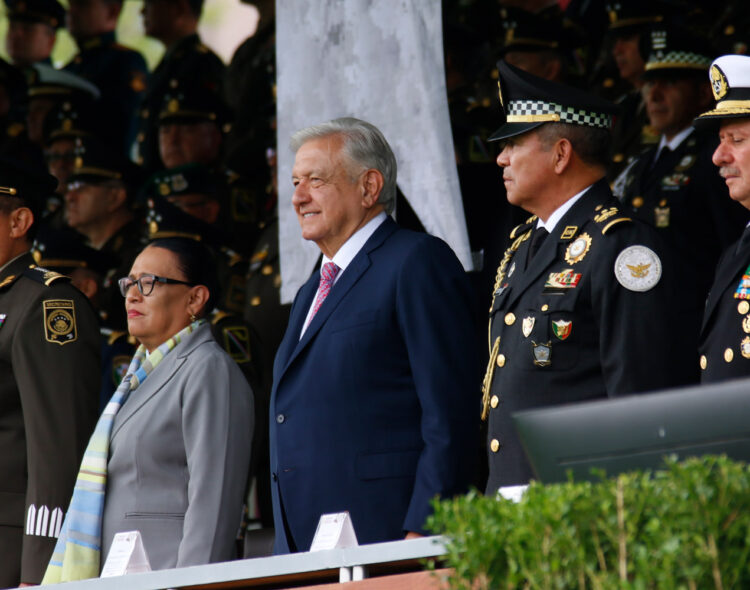 Guardia Nacional debe ser incorruptible y ejemplo de honestidad: presidente; celebra 5° Aniversario de la corporación