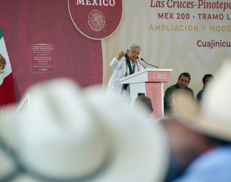 28.07.24 Versión estenográfica. Inauguración de carretera Las Cruces – Pinotepa Nacional, desde Cuajinicuilapa, Guerrero