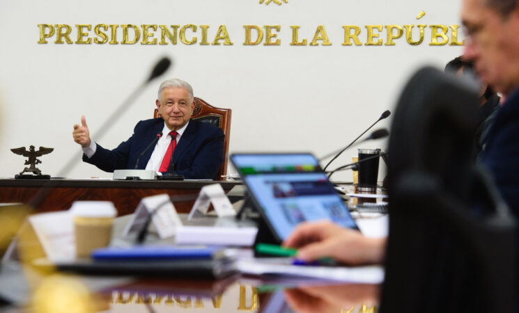 Presidente abre por primera vez reunión del Gabinete de Seguridad; destaca trabajo coordinado del Gobierno de México